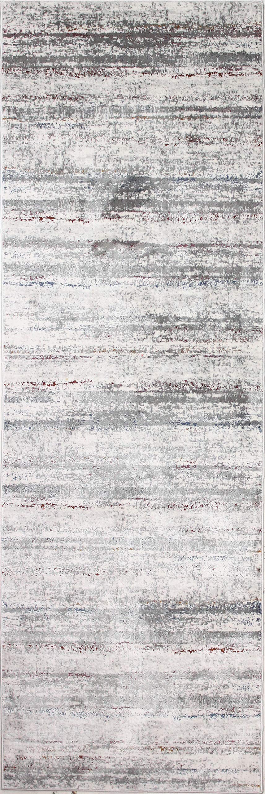 Luxury Bashian Collection Area Rug - 8.6' x 11.6' Power Loom Polyester Runner Rug for Entryway, Living Room, Bedroom - Soft Ivory Home Decor Carpet - Perfect for Modern Housewarming Gifts & Cozy Interior Design
