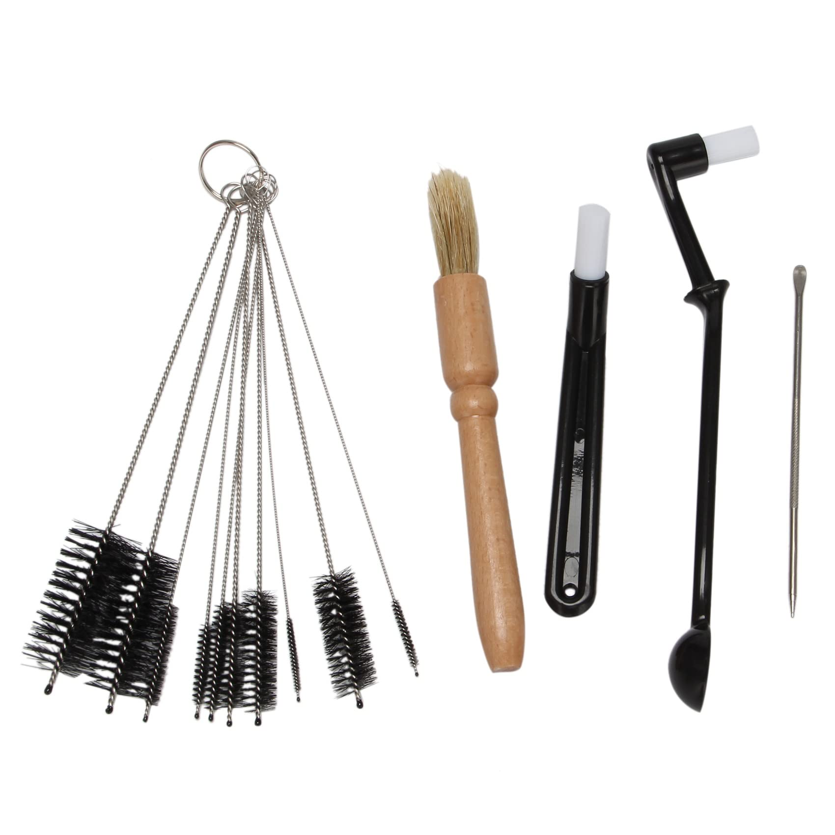 5-Piece Coffee Machine Cleaning Kit - Espresso Machine Brush & Group Head Scrubber for Barista-Grade Maintenance | Perfect for Home & Commercial Use