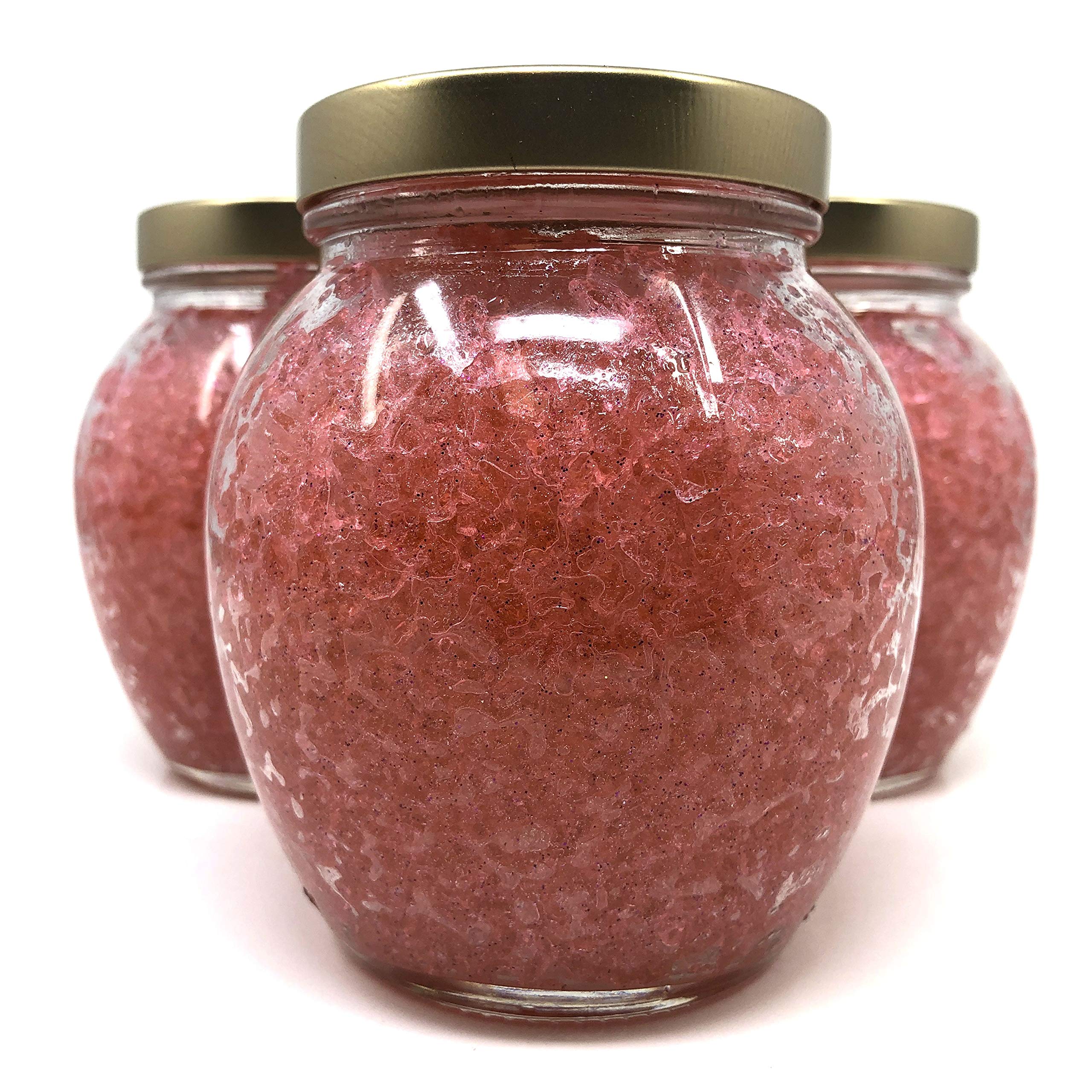 Smelly Jelly Cherry Blossom Scented Wax Melts - 12oz Handcrafted Glass Jar, Floral Home Fragrance Alternative to Candles | Room Freshener for Bedroom, Bathroom & Office