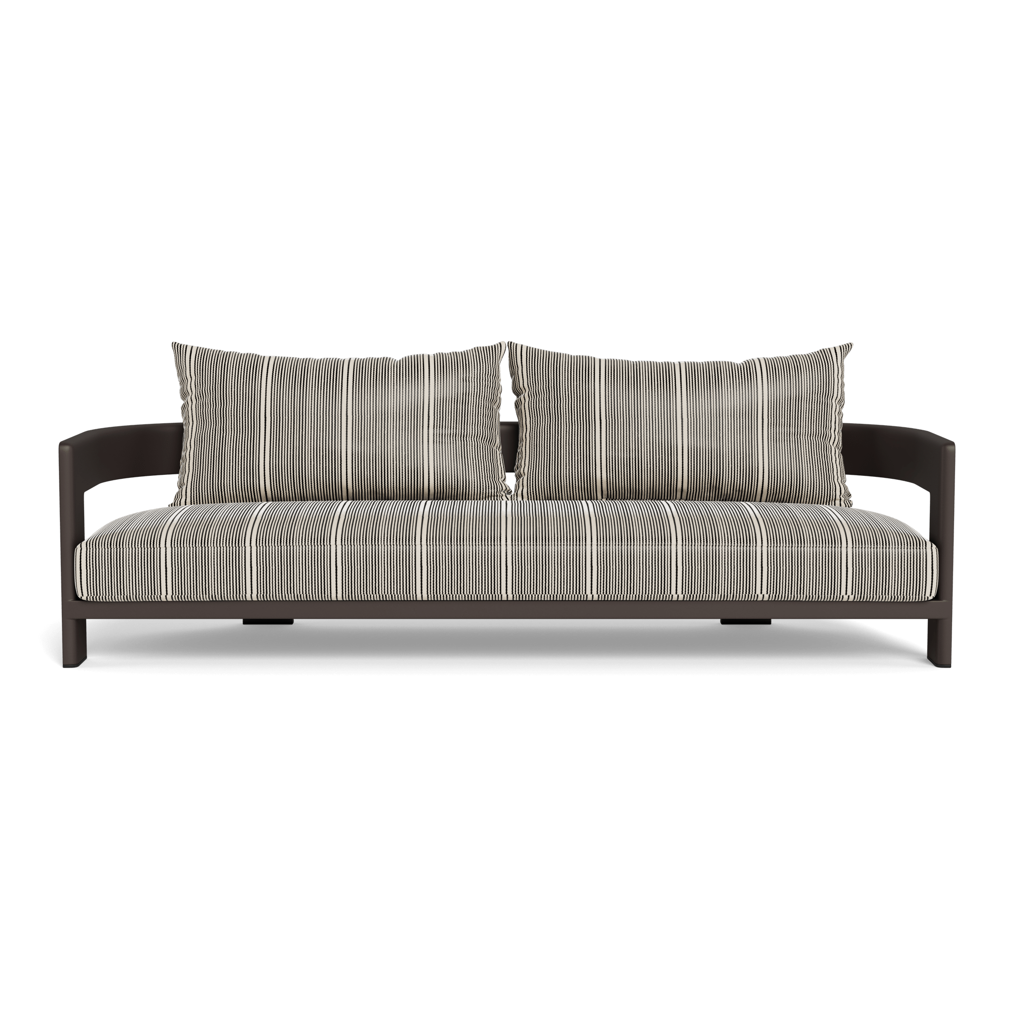 Victoria Aluminum 3-Seat Outdoor Patio Sofa Set - Modern Garden Furniture for Backyard, Poolside & Balcony Relaxation