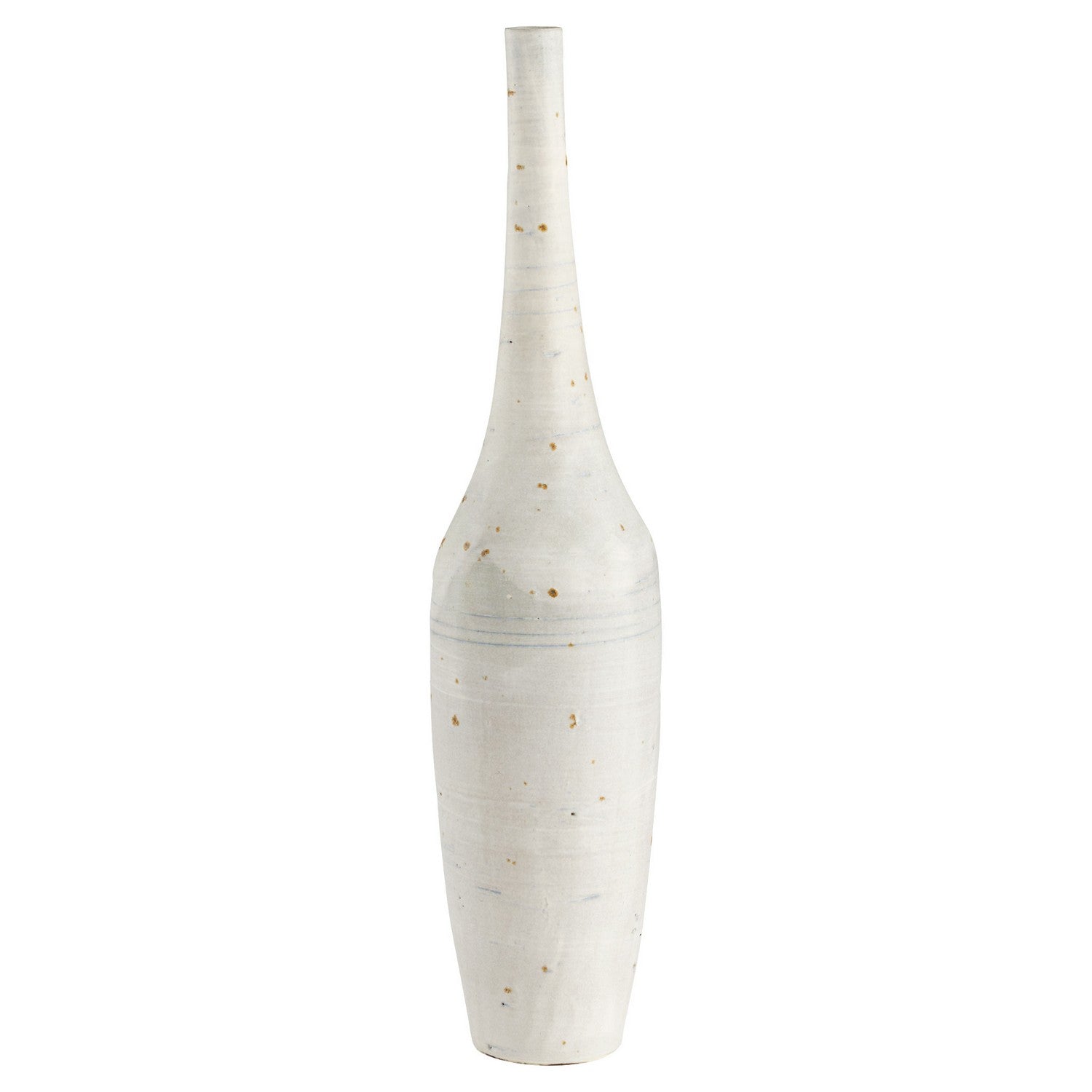 Cyan Design 11409 Gannet Vase - Medium Off White Ceramic Vase for Home Decor, Wedding Centerpiece & Floral Arrangements