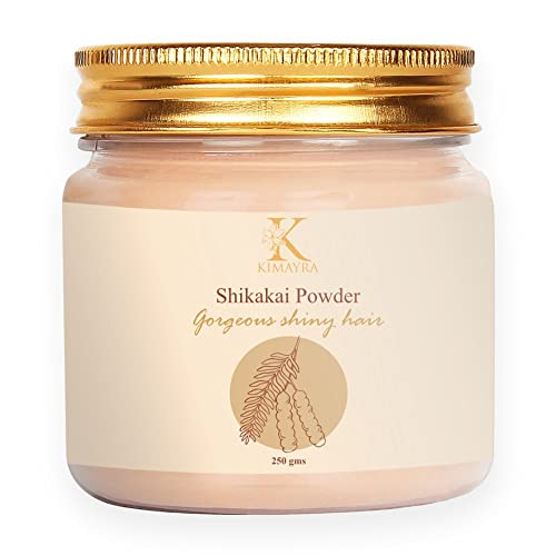 Kimayra World Natural Shikakai (Acacia Concinna) Powder - 250g Organic Hair Conditioner & Cleanser for Shiny, Healthy Hair | Perfect for DIY Hair Masks & Ayurvedic Hair Care Routines