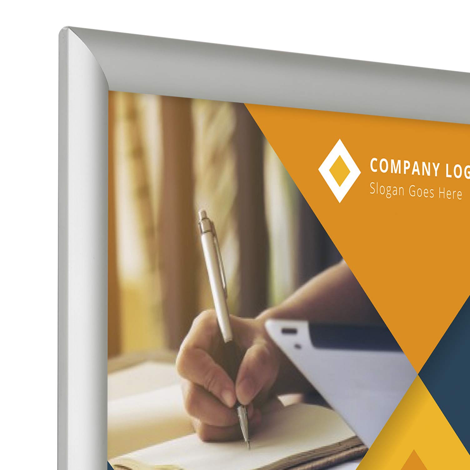 8.5 x 11 Silver Front Loading Diploma Picture Frame - 20 Pack | M&T Displays | 1