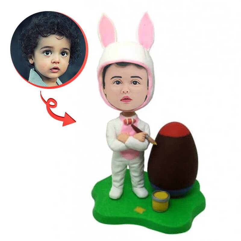 Custom Funny Girl Bobblehead - Personalized Caricature Doll - Perfect for Birthdays, Office Decor & Gag Gifts