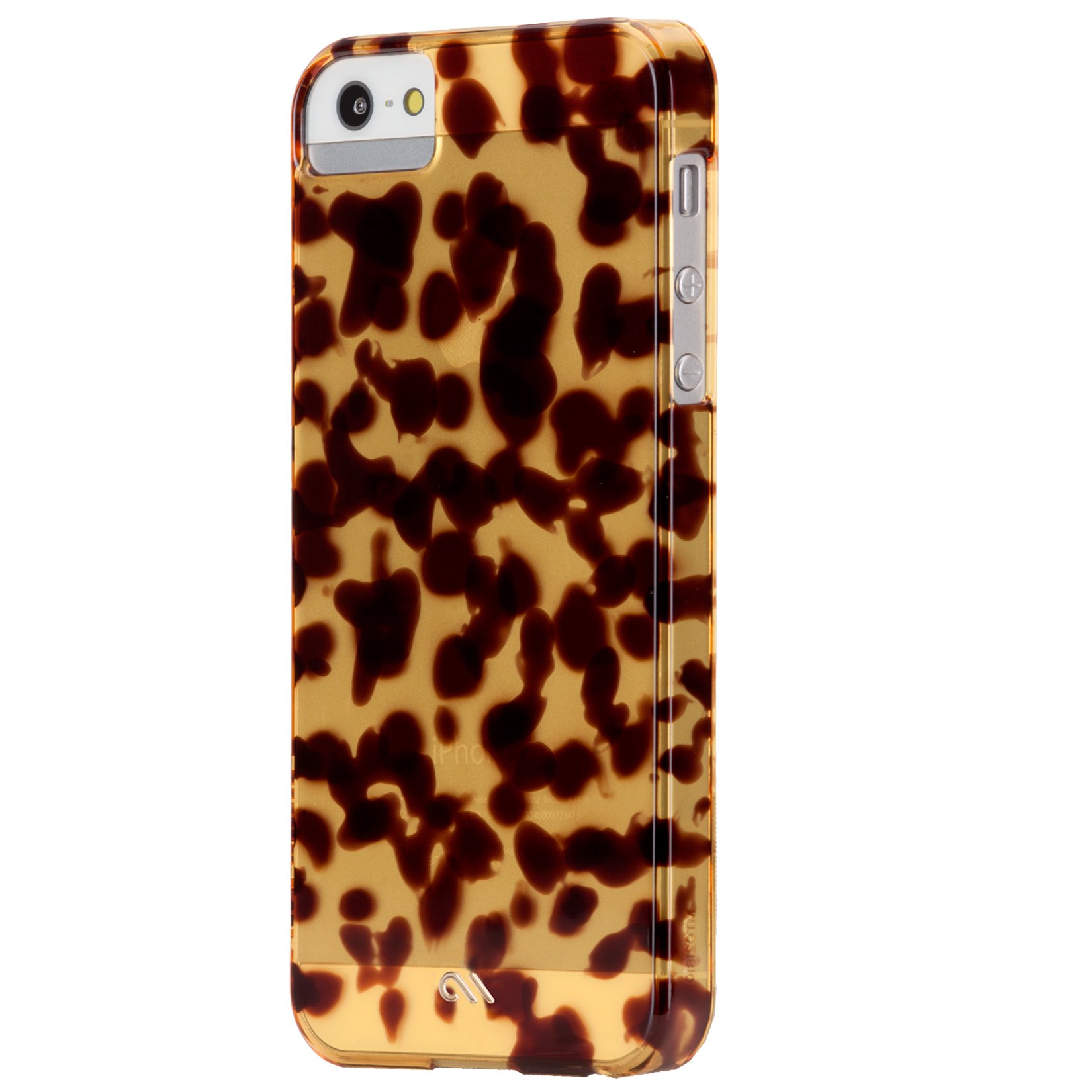 Case Mate iPhone 5 Tortoise Shell Protective Case - Brown Matte Finish with Retail Packaging | Slim Durable Cover for Everyday Use, Work & Travel