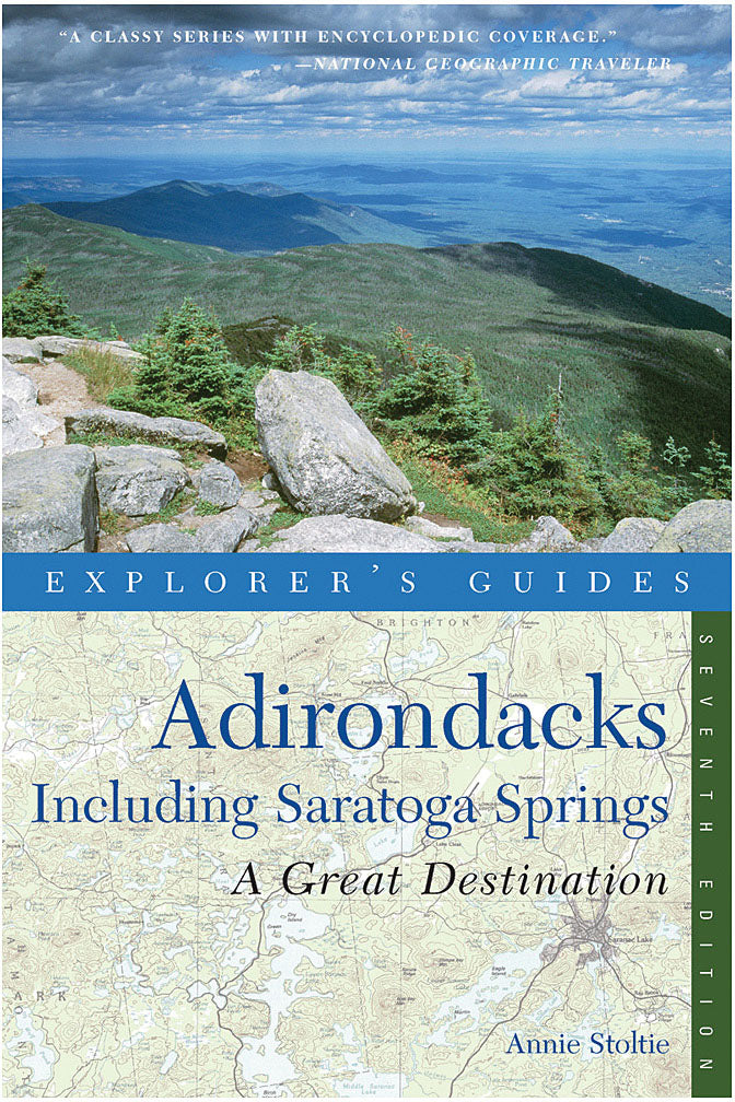 Adirondack Guidebook 8th Edition - Comprehensive Hiking & Outdoor Adventure Guide for the Mid Atlantic Region by Annie Stoltie | Perfect for Camping, Backpacking & Nature Exploration