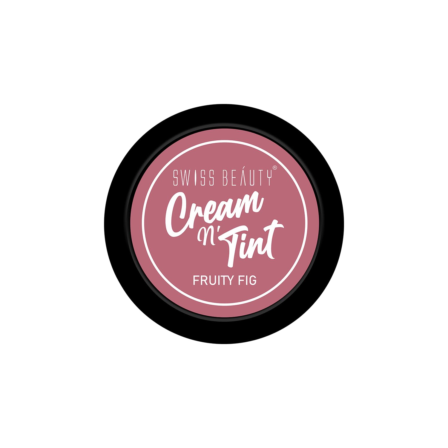 Swiss Beauty 3-in-1 Cream N'Tint for Lips, Eyes & Cheeks - Long Lasting, Blendable Makeup with Jojoba Oil & Glycerin | Fruity Fig Shade (8g) | Perfect for Natural Everyday Look, Date Night & On-the-Go Touch Ups