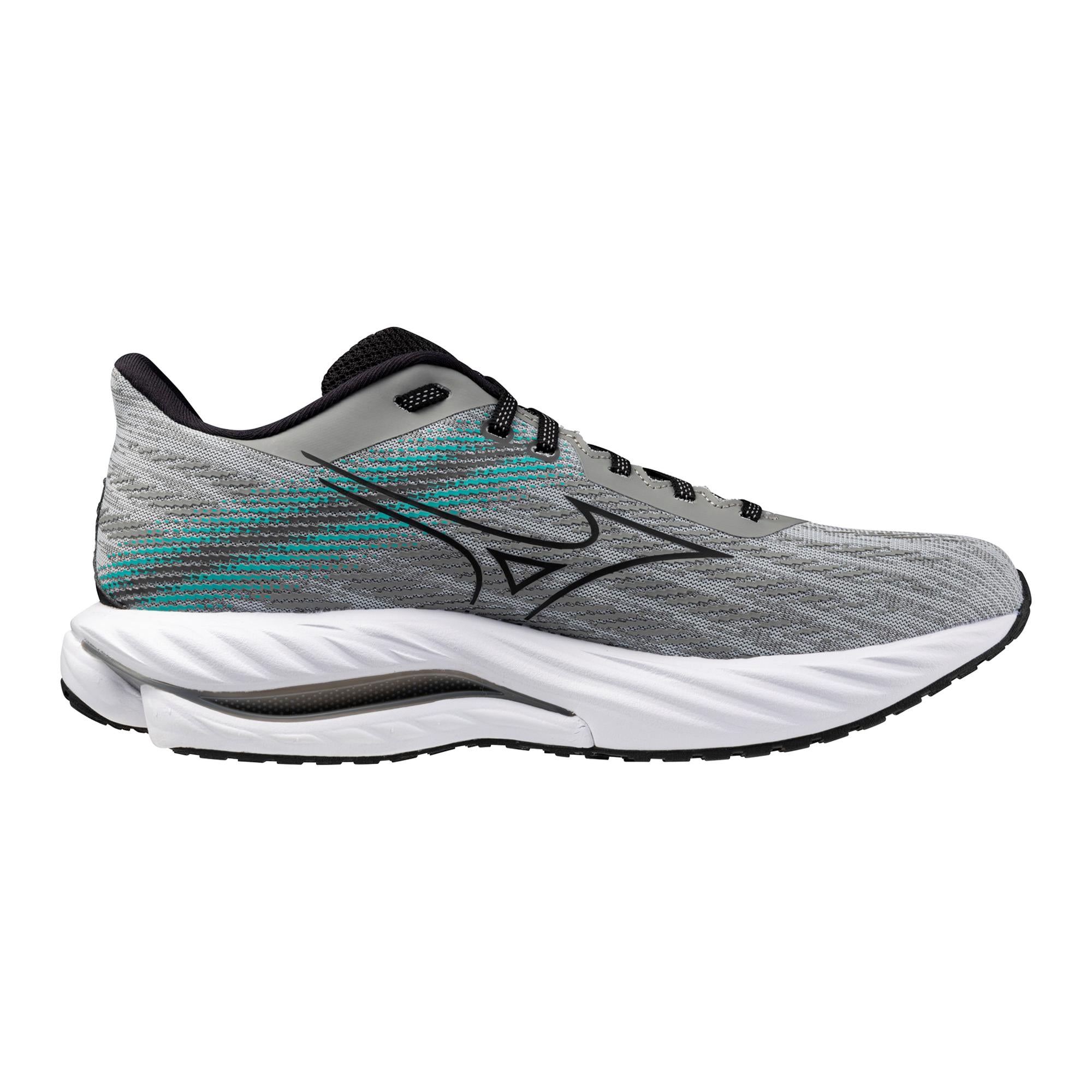 Men's Wave Inspire 21 Running Shoes - Ultimate Grey/Black | Lightweight Cushioned Sneakers for Jogging & Training | Perfect for Marathon, Gym Workouts & Daily Walking