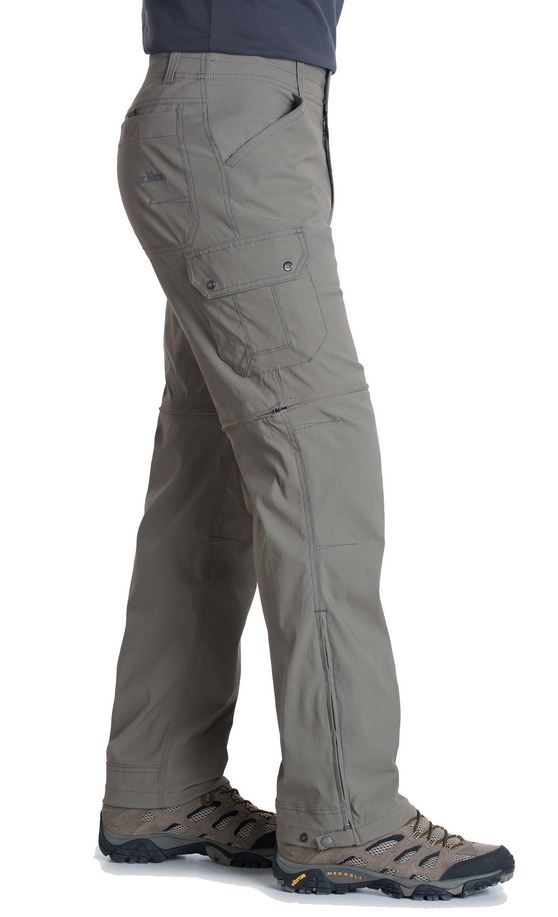 Kuhl Renegade Cargo Convertible Pants for Men - Durable Outdoor Hiking & Travel Pants - Quick-Dry, Lightweight & Versatile for Camping, Climbing & Adventure Activities