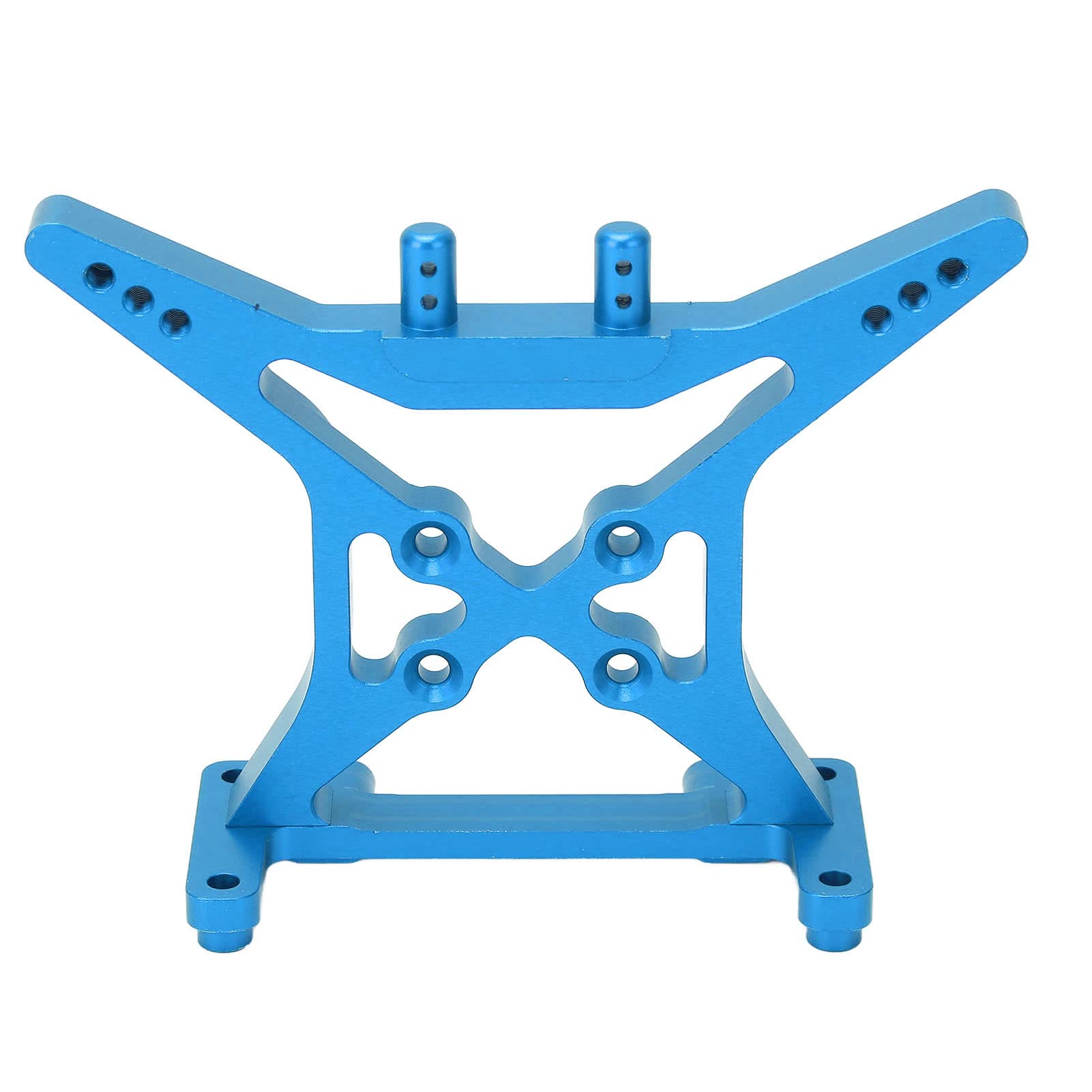 Upgraded Aluminum Alloy Rear Shock Tower for ECX 2WD 1/10 RC Cars - Durable Replacement Part (Blue) | High-Performance RC Car Accessories for Off-Road Bashing & Racing