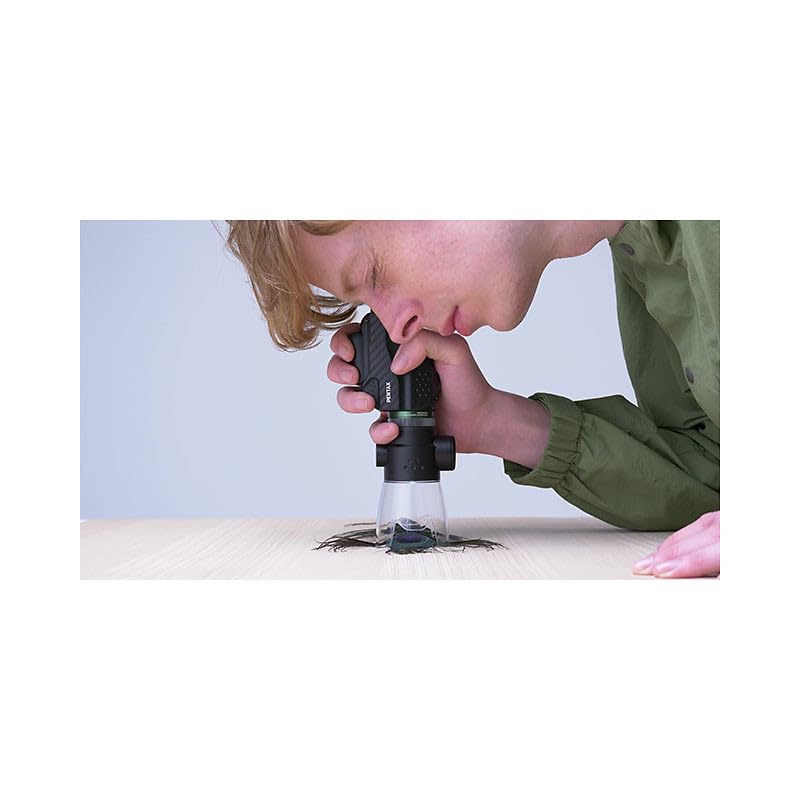 PENTAX VM 6x21 WP Monocular Telescope with Smartphone Adapter & Macro Stand - 6X Magnification, Waterproof, Bright & Clear Optics for Bird Watching, Hiking, Hunting, and Outdoor Adventures