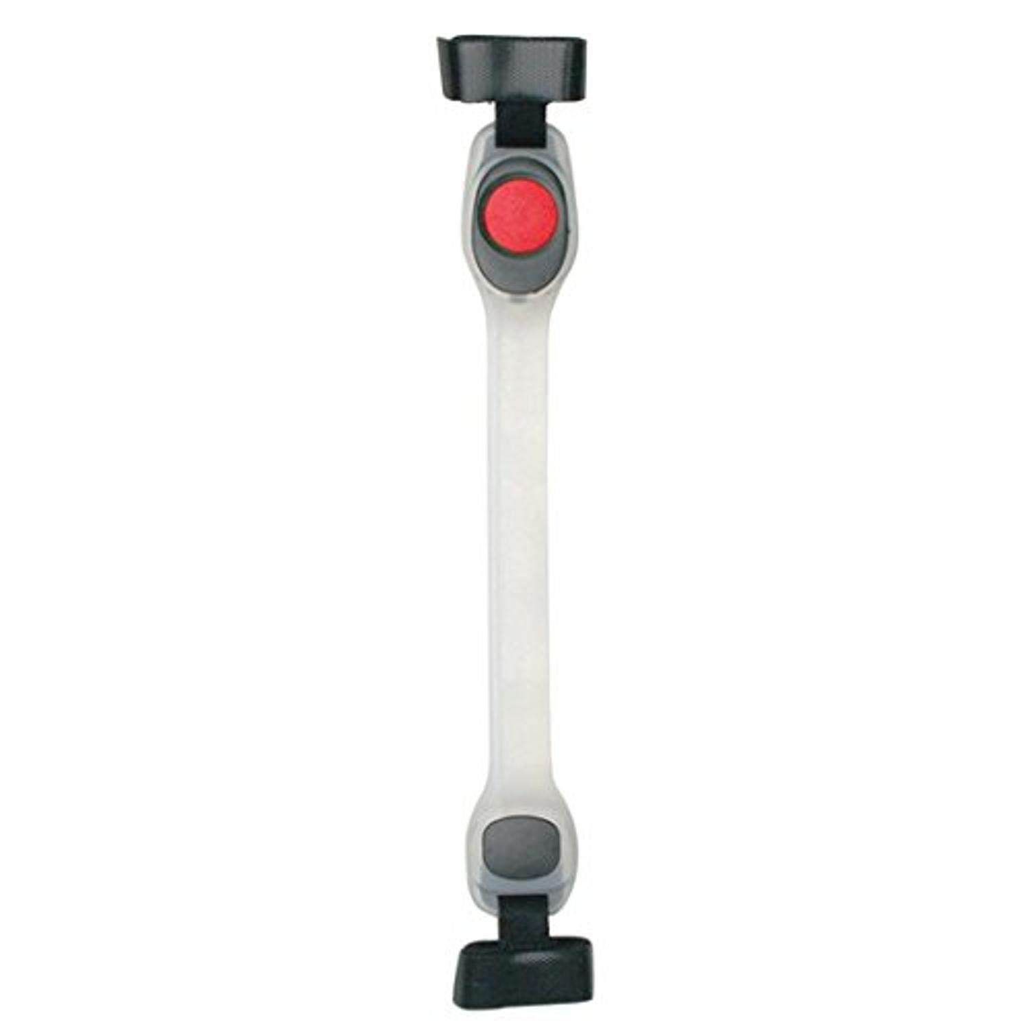 Dogit 90815 Flashing LED Safety Band for Dogs - Red Collar Light for Night Walks & Outdoor Adventures