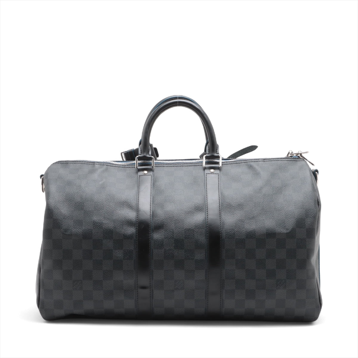 Louis Vuitton Damier Graphite Keepall 45 Duffle Bag - Premium Travel Carry-On Luggage for Men | Business Trips, Weekend Getaways & Gym Essentials
