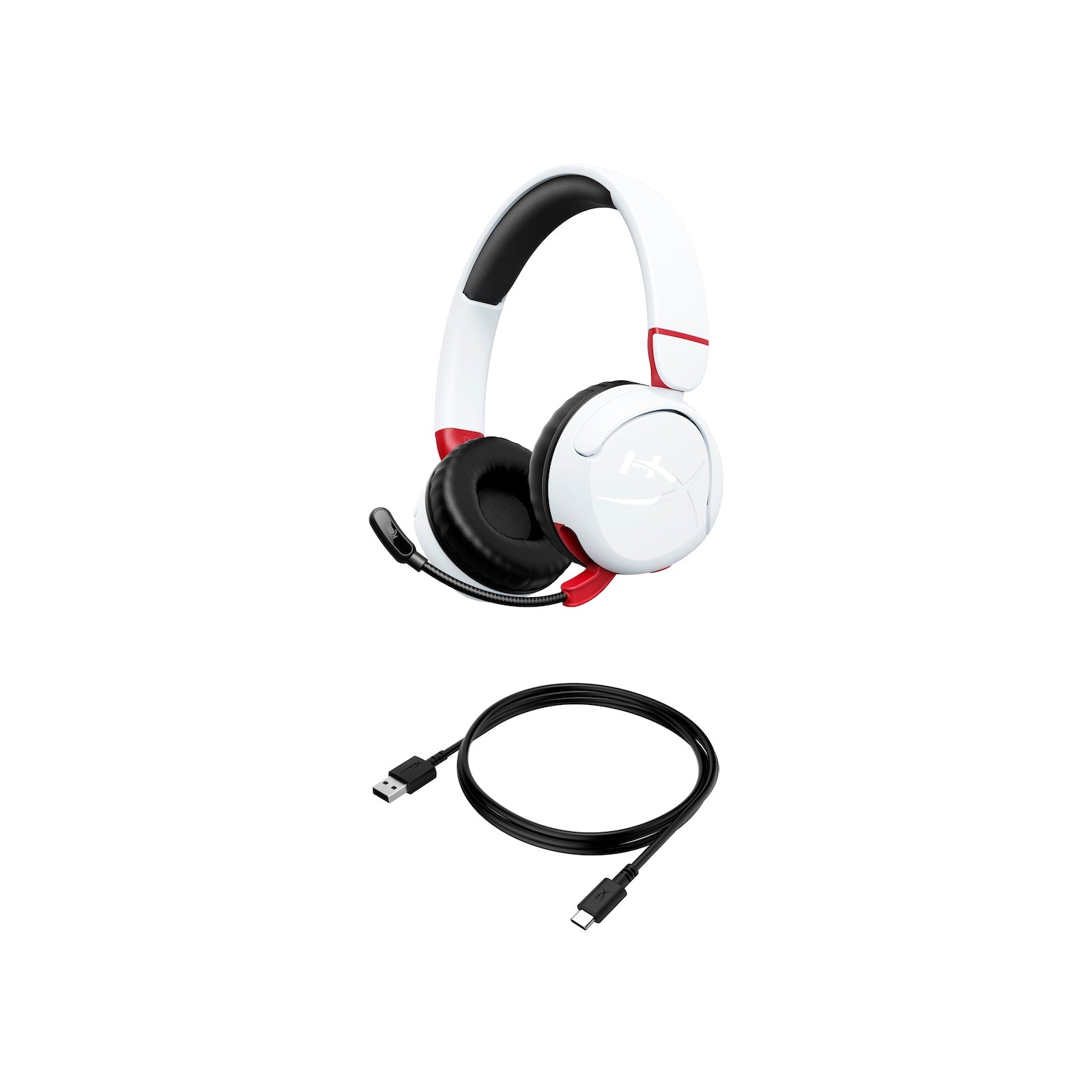 HyperX Cloud Mini Wireless Gaming Headset - Lightweight Over-Ear Headphones with Noise Cancelling Mic for PC, PS5, Xbox - Perfect for Competitive Gaming & Long Streaming Sessions
