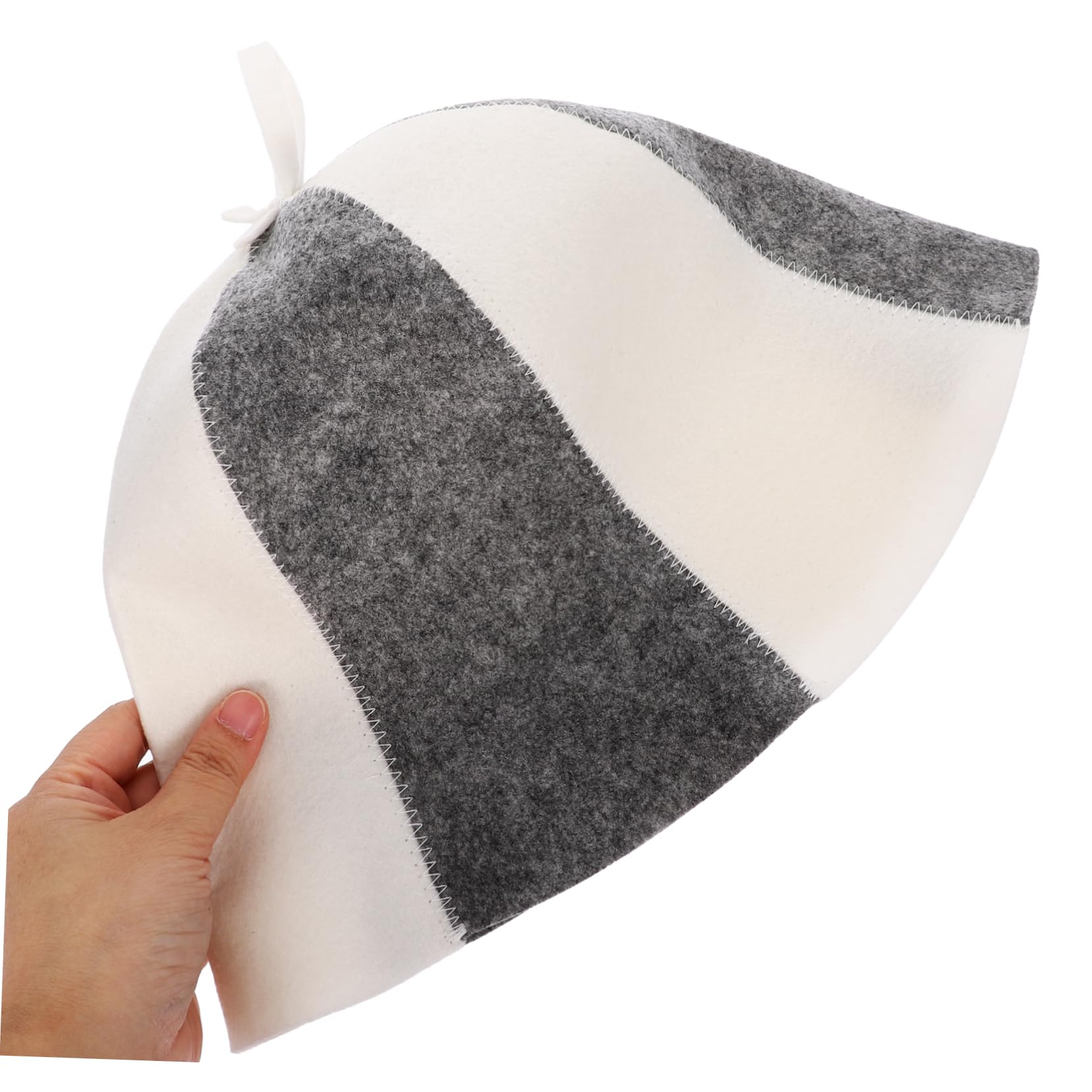 YARNOW 8-Pack Felt Sauna Hats for Men & Women - Breathable Shower Cap, Bathhouse Headwear, Spa Accessories, Water Absorbent Sleep Cap - Perfect for Sauna, Steam Room, Bathing & Relaxation at Home