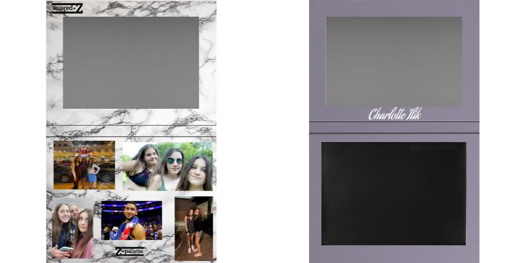 Custom Extra Large Z Palette - Magnetic Makeup Palette for Eyeshadows & Blush - Perfect for Makeup Artists & Travel Organizers