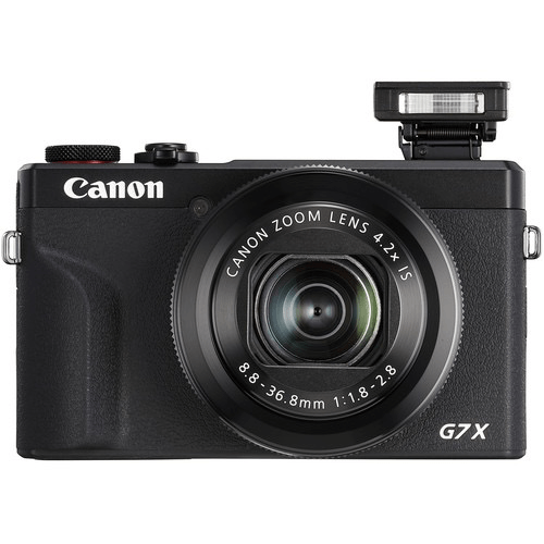 Canon PowerShot G7 X Mark III Digital Camera 20.1MP 4K Vlogging Camera with Flip Touch Screen, Wi-Fi & Bluetooth - Perfect for Travel, YouTube & Content Creation (Black)