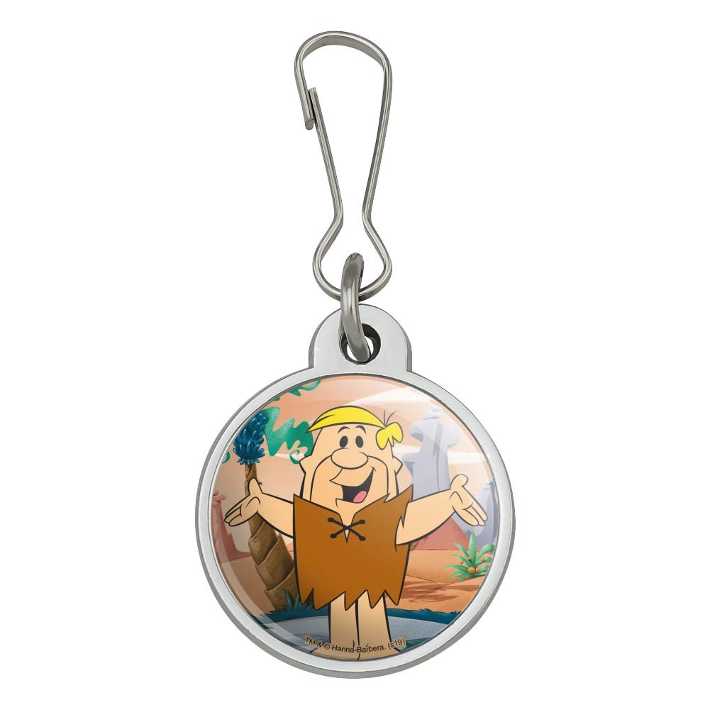 The Flintstones Barney Character Jacket Handbag Purse Luggage Backpack Zipper Pull Charm - Vintage Cartoon Accessory for Cosplay, Costume Parties & 90s Nostalgia Collectors