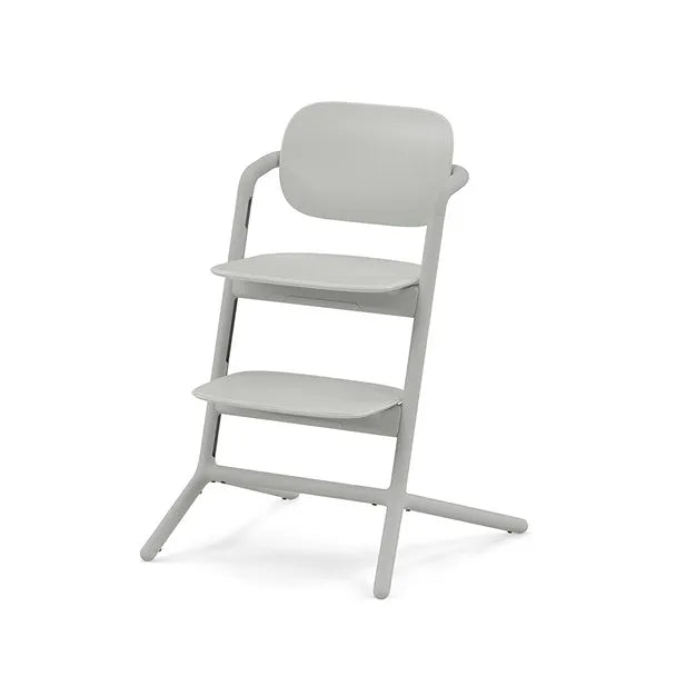 LEMO 2 High Chair for Babies & Toddlers - Premium Suede Grey Baby Feeding Seat with Adjustable Height & Reclining - Perfect for Dining, Weaning & Playtime at Home