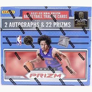 2021-22 Panini Prizm Basketball Hobby Box - NBA Trading Cards Collection for Collectors & Investors - Perfect for Sports Memorabilia Enthusiasts and Card Grading