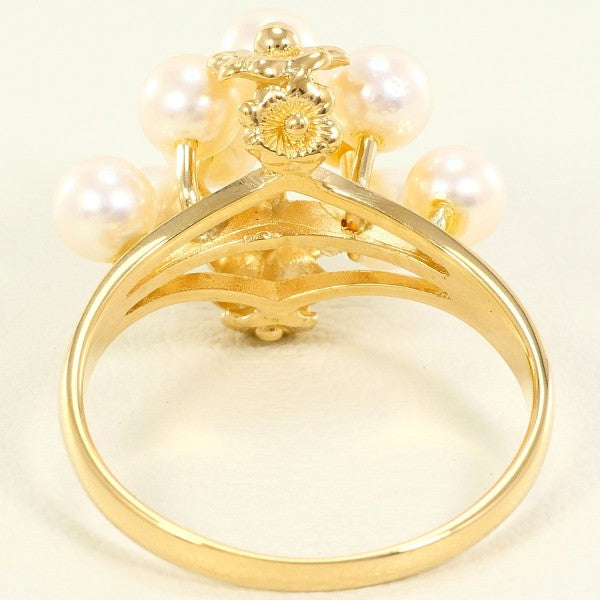 18K Yellow Gold Pearl Ring for Women - Elegant & Timeless Jewelry Gift for Wedding, Anniversary & Special Occasions
