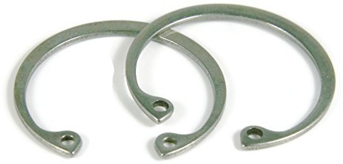 Stainless Steel Internal Snap Rings Retaining Rings HO-90SS 1 Inch (25mm) - Pack of 250 - Heavy Duty Industrial Fasteners for Automotive, Machinery and Equipment Repair