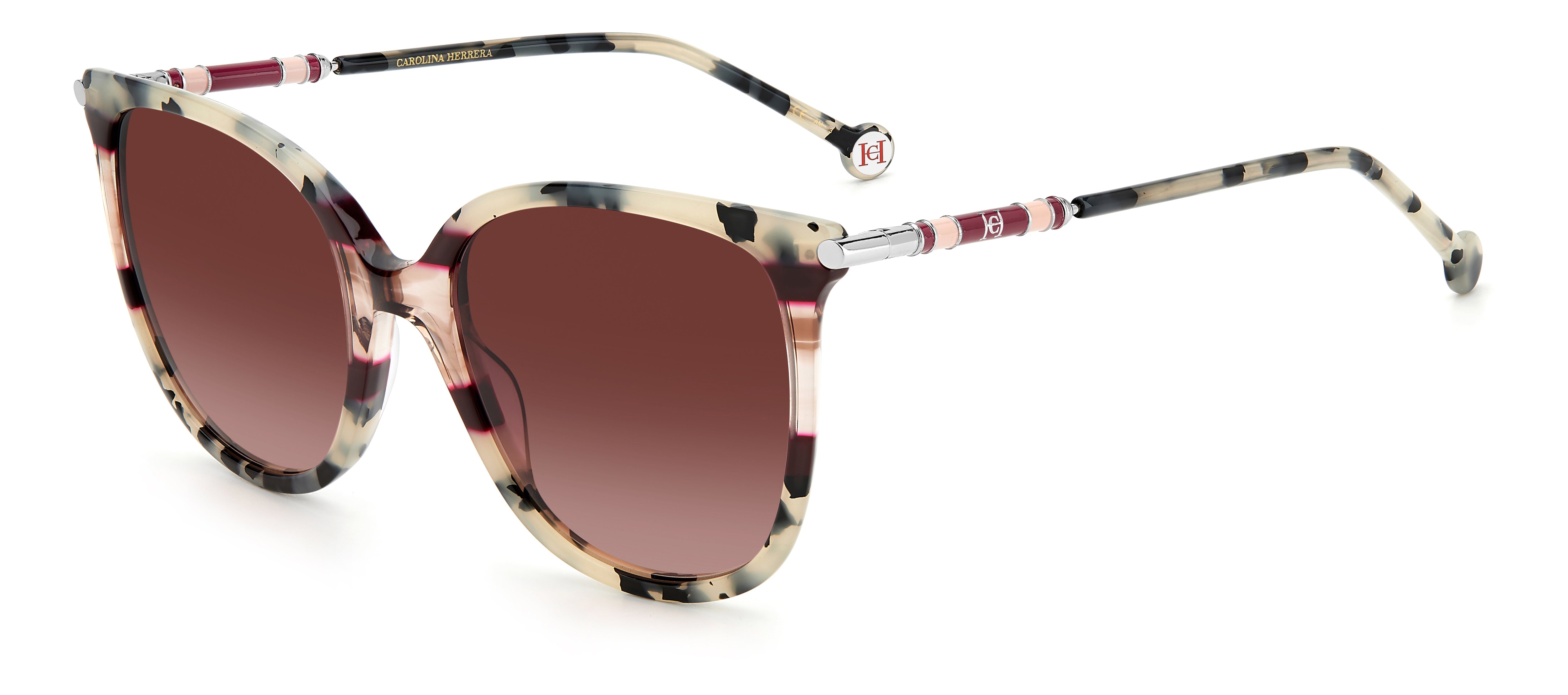 Carolina Herrera CH 0023/S Sunglasses for Women - Luxury Designer Shades with UV Protection - Perfect for Driving, Beach & Outdoor Activities