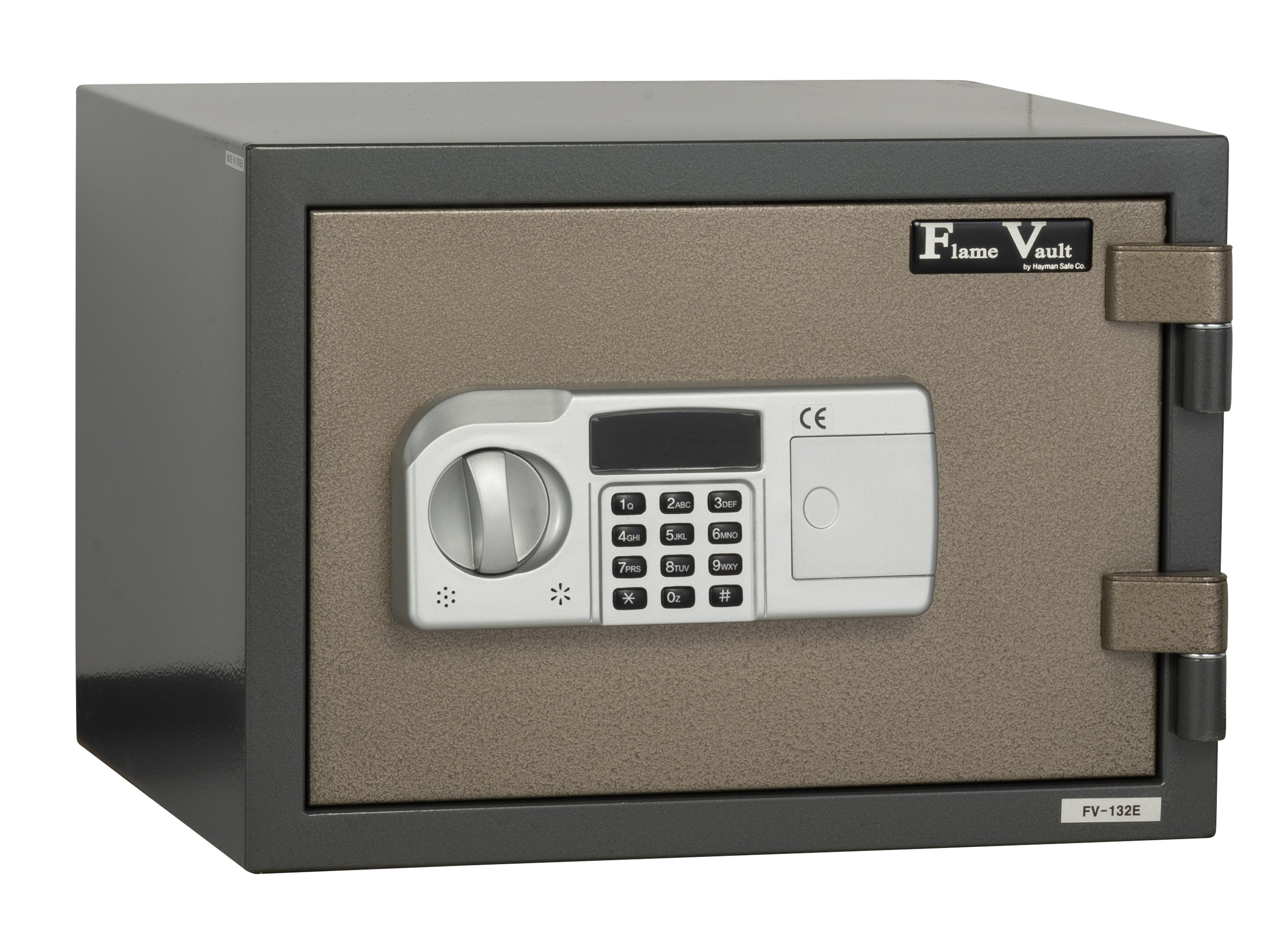 Hayman FV 132E FlameVault 1-Hour Fireproof Safe Box for Documents & Valuables - Home & Office Fire Protection Security Solution