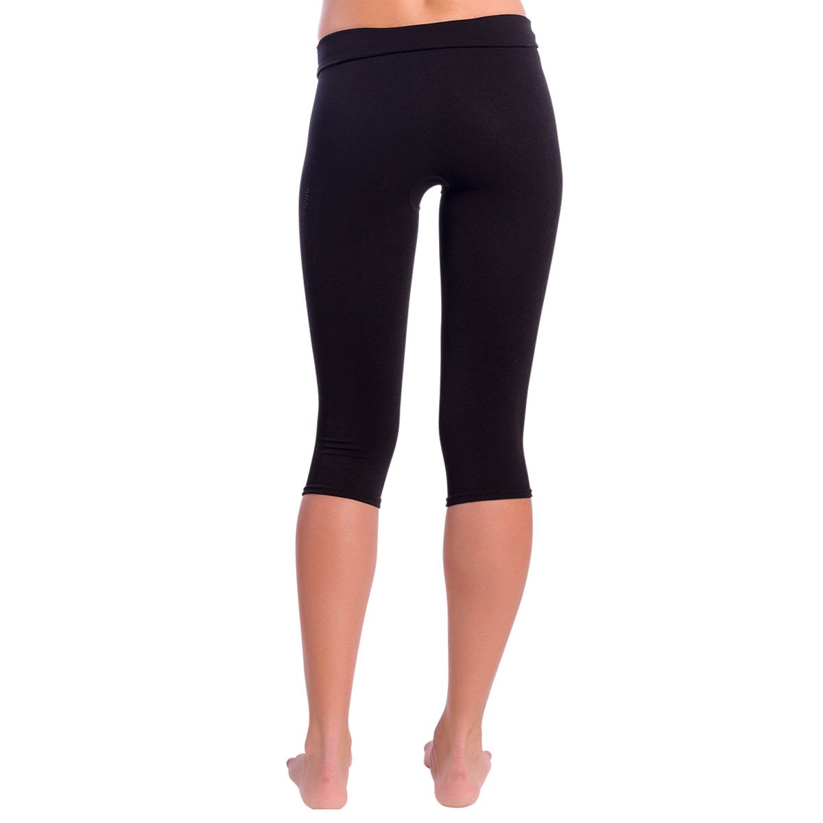 Zensah High Waisted Capris - Women's Compression 3/4 Tights for Running, Yoga & Workout | High Rise Compression Pants for Athletic Performance & Fitness Training | Perfect for Gym, Jogging & Active Lifestyle