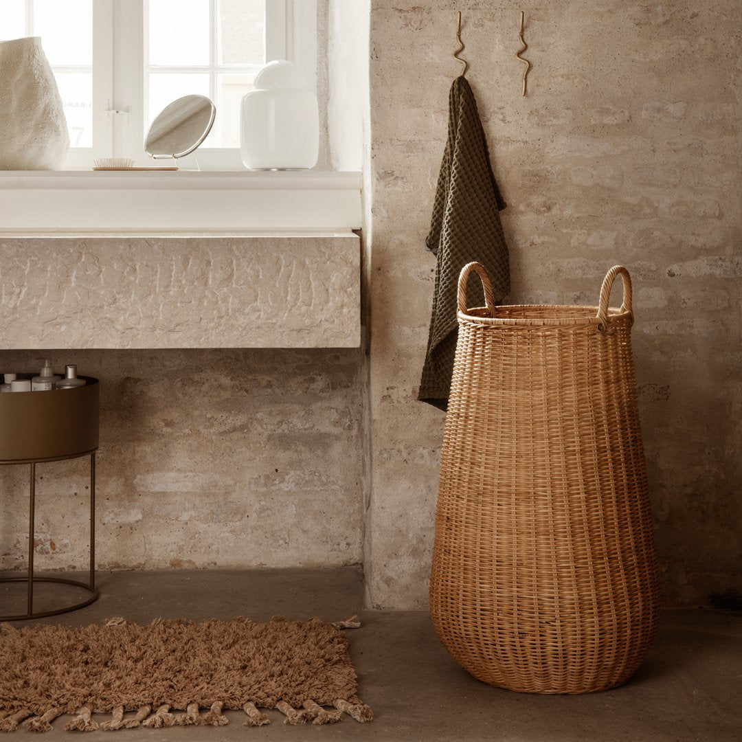 Ferm Living Curvature Hook - Modern Wall Hook for Coats, Hats & Bags - Perfect for Entryway, Bedroom & Bathroom Organization