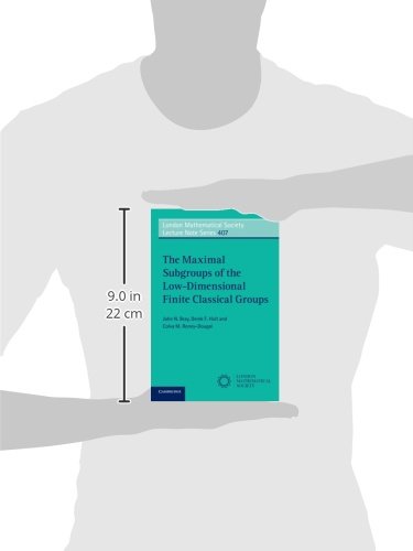 The Maximal Subgroups of Low-Dimensional Finite Classical Groups - London Mathematical Society Lecture Note Series 407 | Advanced Mathematics Research & Academic Study Reference