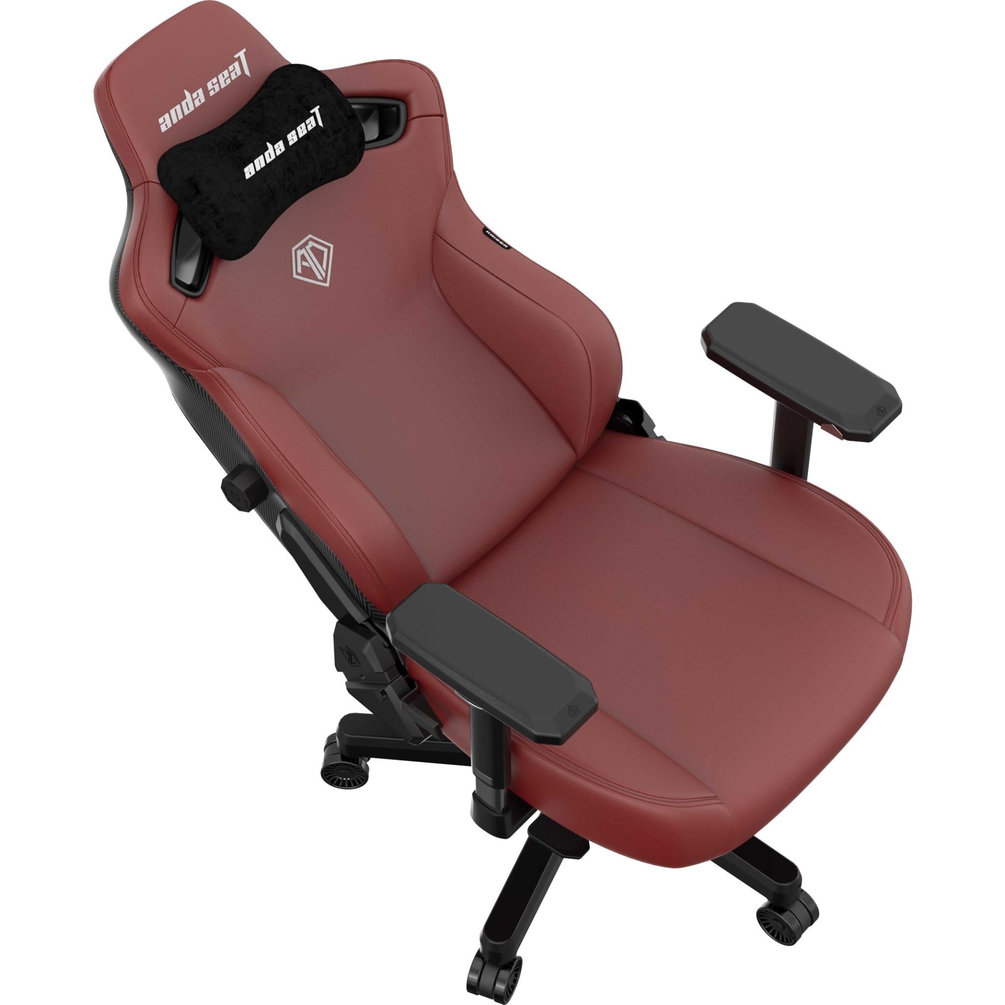 Anda Seat Kaiser 3 Series Premium Ergonomic Gaming Chair - Large Size, Maroon Red for PC, Console & Office Use