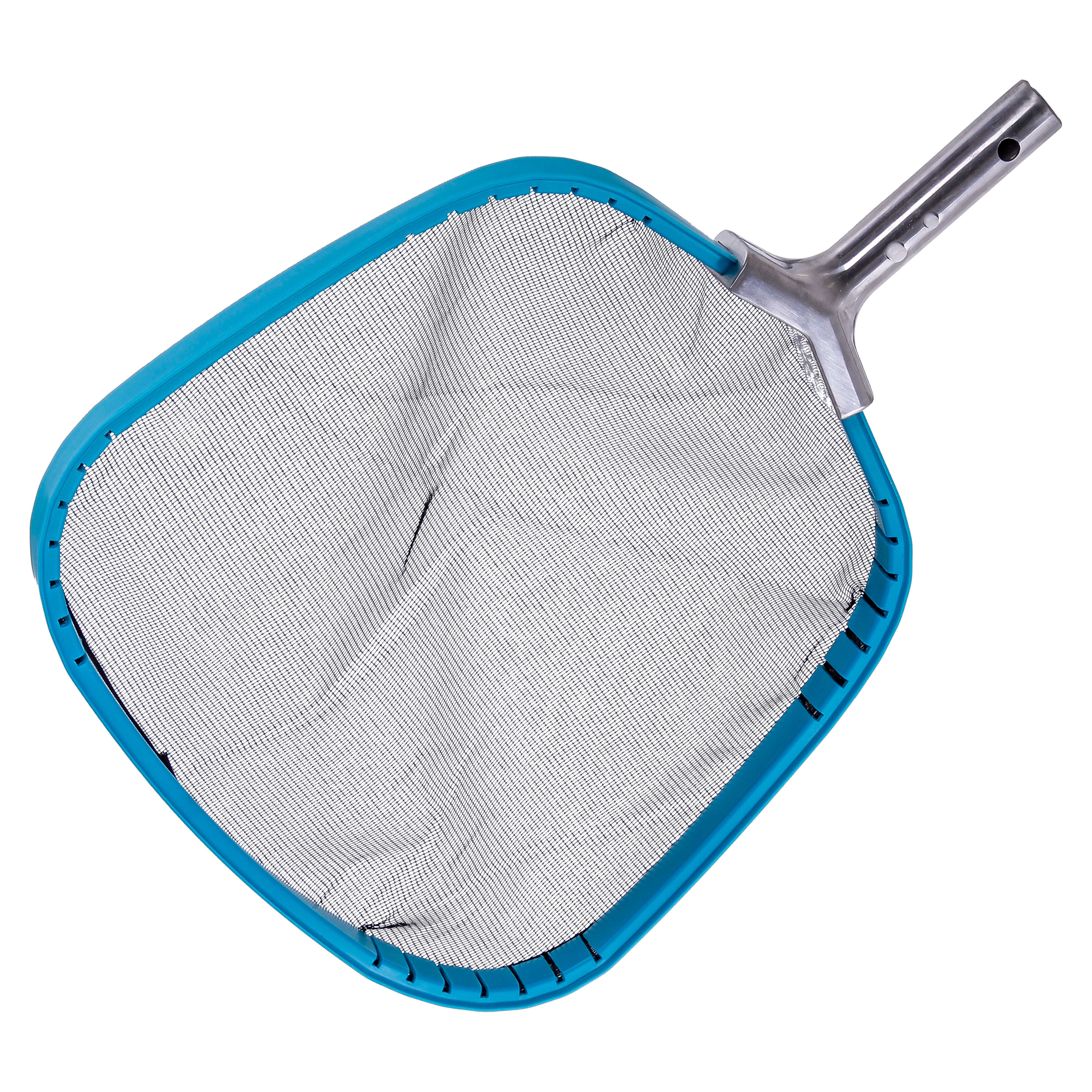 Professional Heavy Duty 14-Inch Swimming Pool Leaf Skimmer Net with Reinforced Aluminum Frame Handle - Commercial Grade Pool Cleaning Tool for Inground & Above Ground Pools | U.S. Pool Supply®