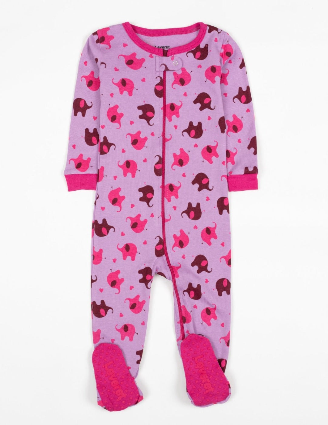 Adorable Baby Footed Zoo Animals Pajamas - Soft Cotton Sleepwear for Infants & Toddlers - Perfect for Bedtime, Playtime & Photo Shoots