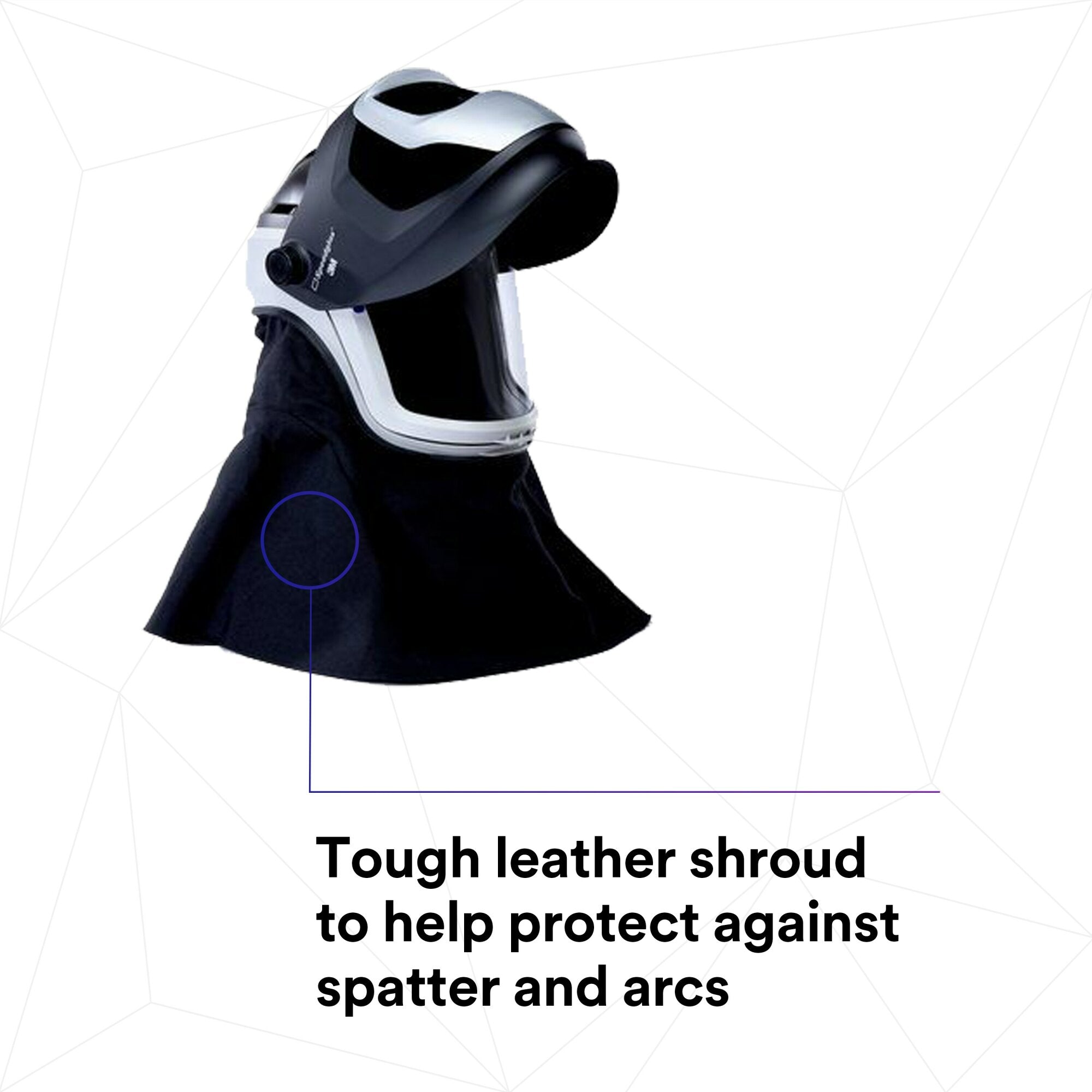 3M Adflo PAPR & Versaflo M Series Welding Helmet Kit with Speedglas Shield - Respiratory Protection for Industrial Welding & Metalworking