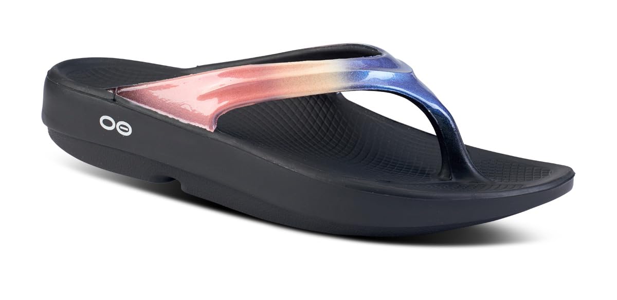 OOFOS Women's Recovery Sandals - Comfortable & Supportive Footwear for Post-Workout, Walking & Everyday Wear