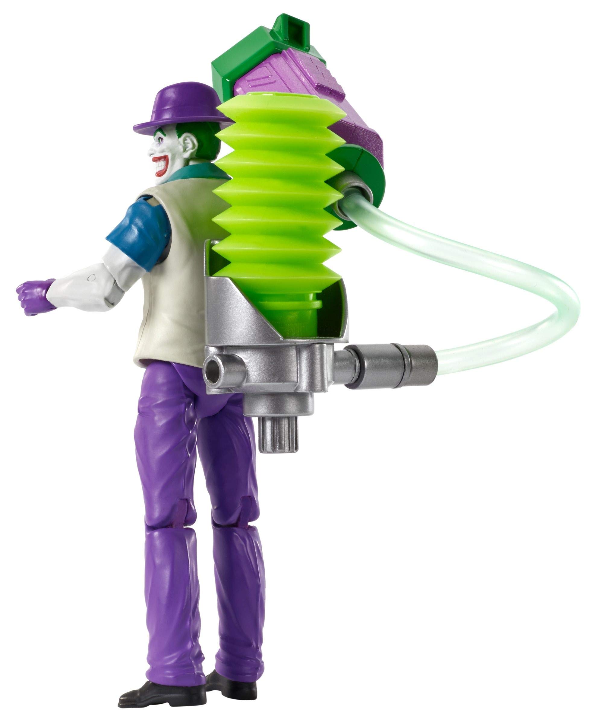 Batman Missions Air Power The Joker Action Figure - Collectible DC Comics Superhero Toy for Display & Play