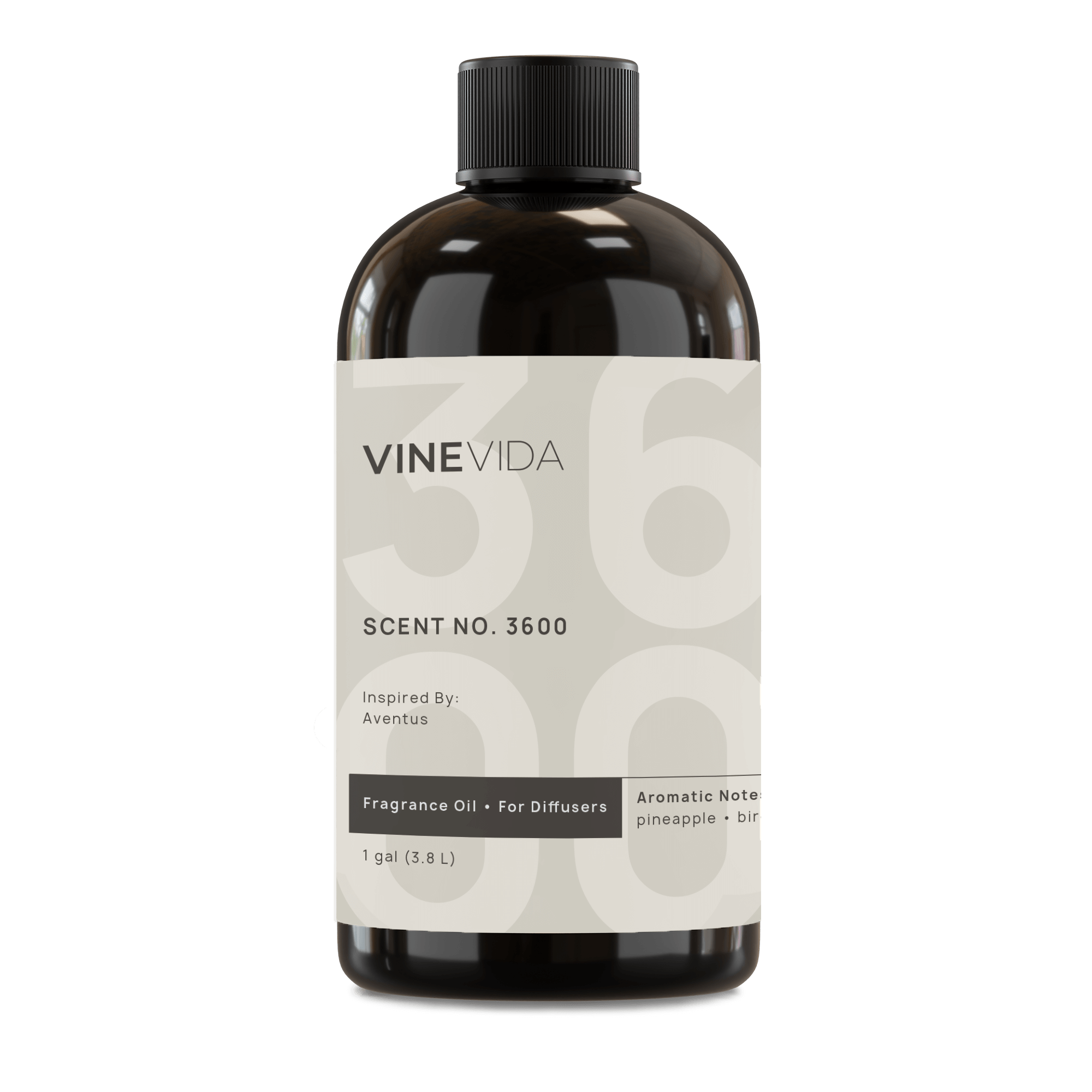 Premium 3600 Fragrance Oil for Cold Air Diffusers - Aventus by Creed Inspired Scent - Perfect for Home, Office & Spa Aromatherapy