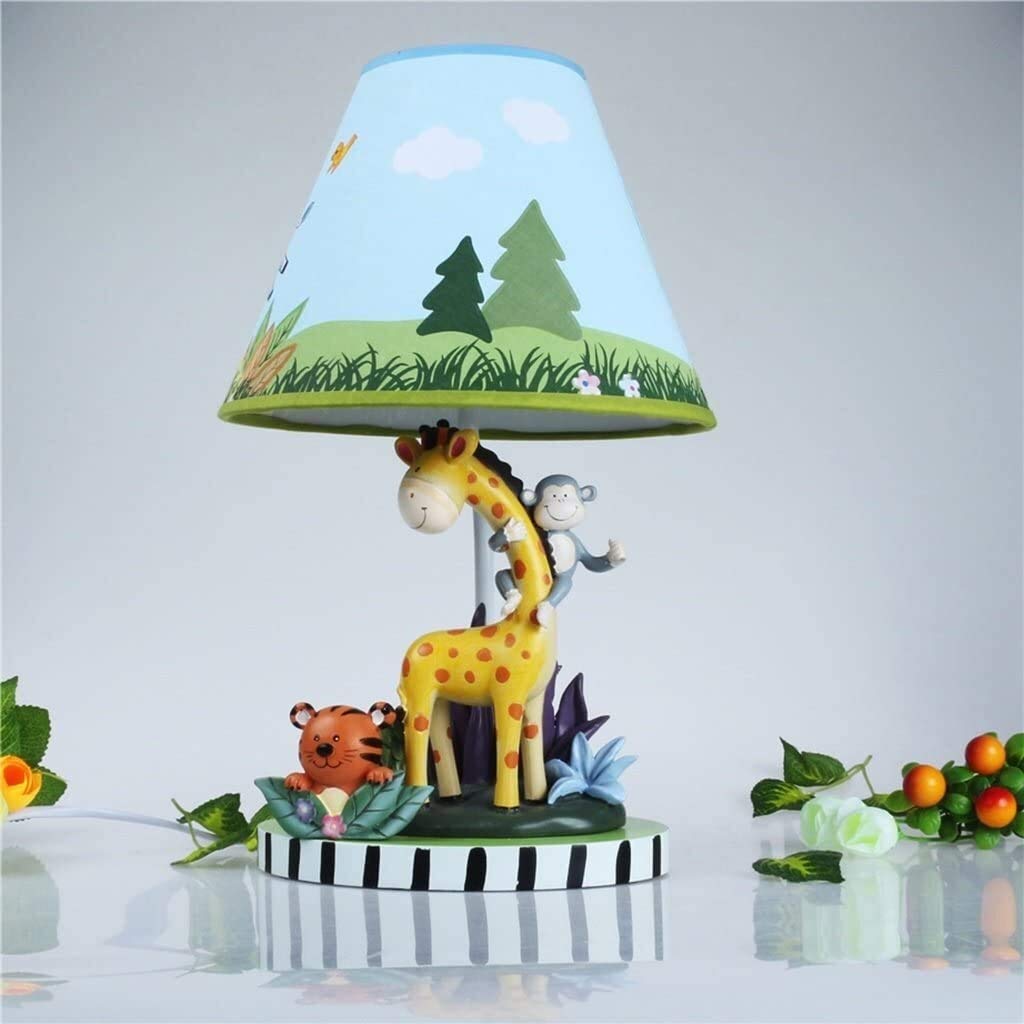Cartoon Desk Lamp for Kids - Creative Cute Bedside Night Light with Warm Glow, Perfect for Boys' Bedroom, Study Desk & Birthday Gifts