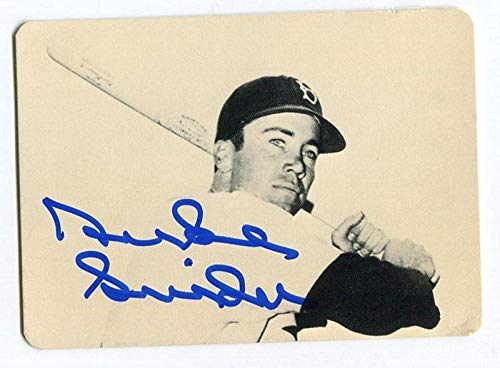 Duke Snider Autographed 1981 San Diego Sports Collectors Baseball Card - Signed Memorabilia for MLB Fans & Sports Collectors - Perfect for Display, Gifts, and Investment