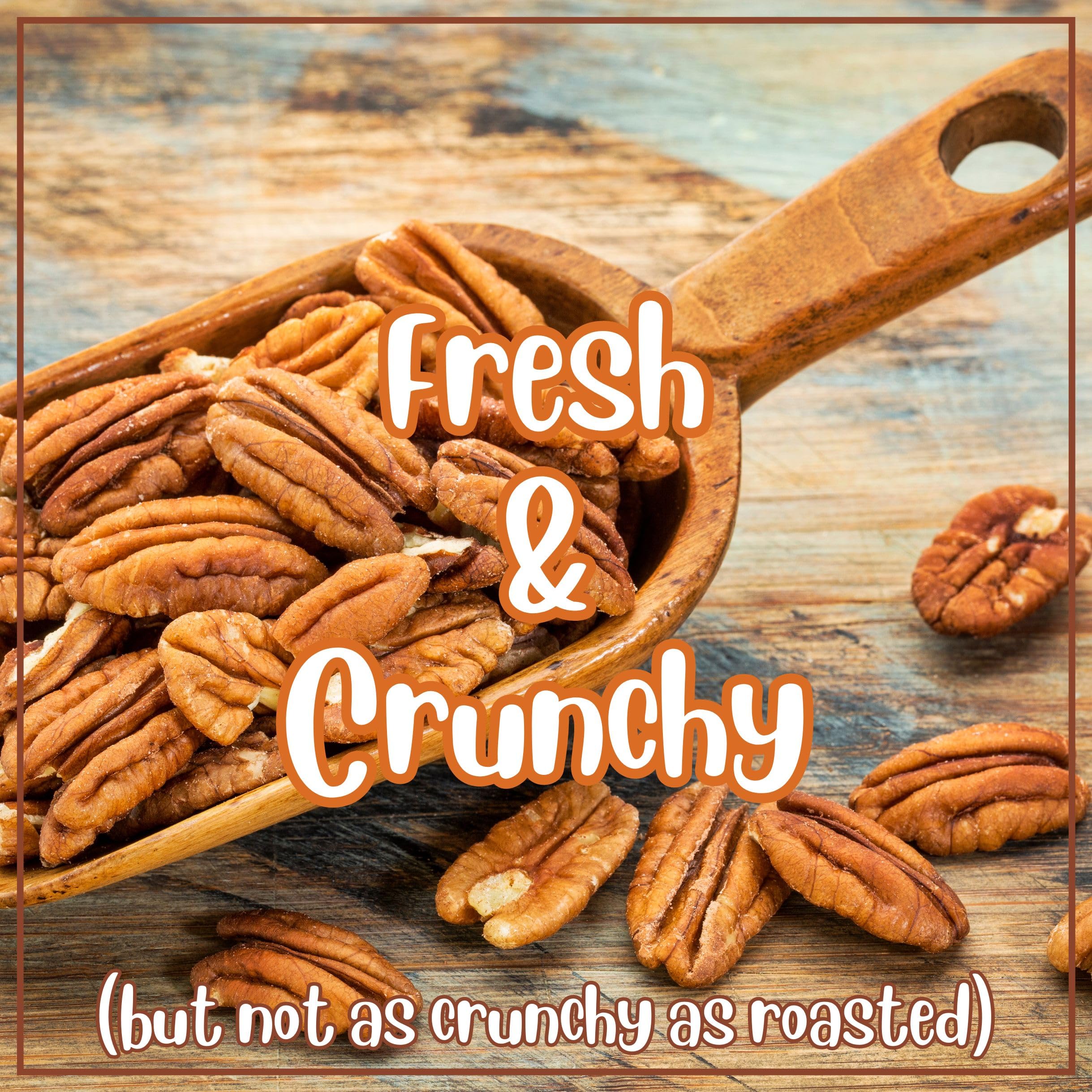 Raw Pecans Halves by It's Delish - 10 Lbs Bulk Bag | Unsalted Pecan Nuts for Snacking & Baking | Fresh, Crunchy, Keto, Vegan, Kosher Certified | Perfect for Trail Mix, Salads, Pies & Healthy Snacks