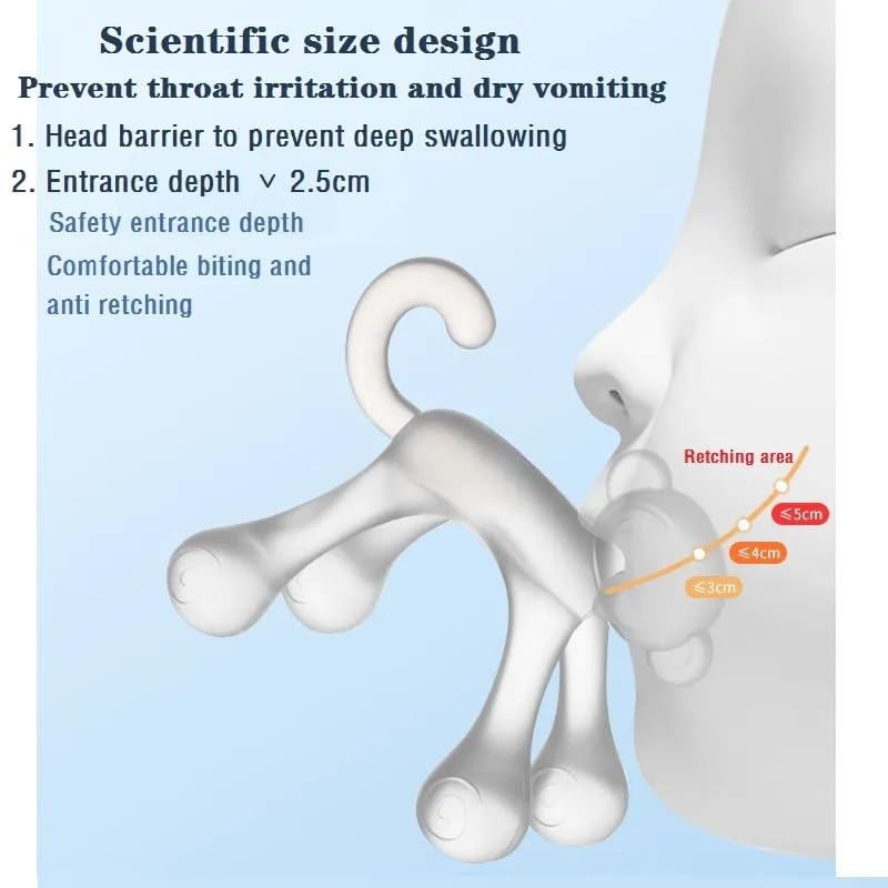 Baby Monkey Teether - 100% Safe Nano Silicone, Easy Grip, Boilable & Dust Resistant for Infants | Perfect for Soothing Sore Gums During Teething, Playtime & Travel