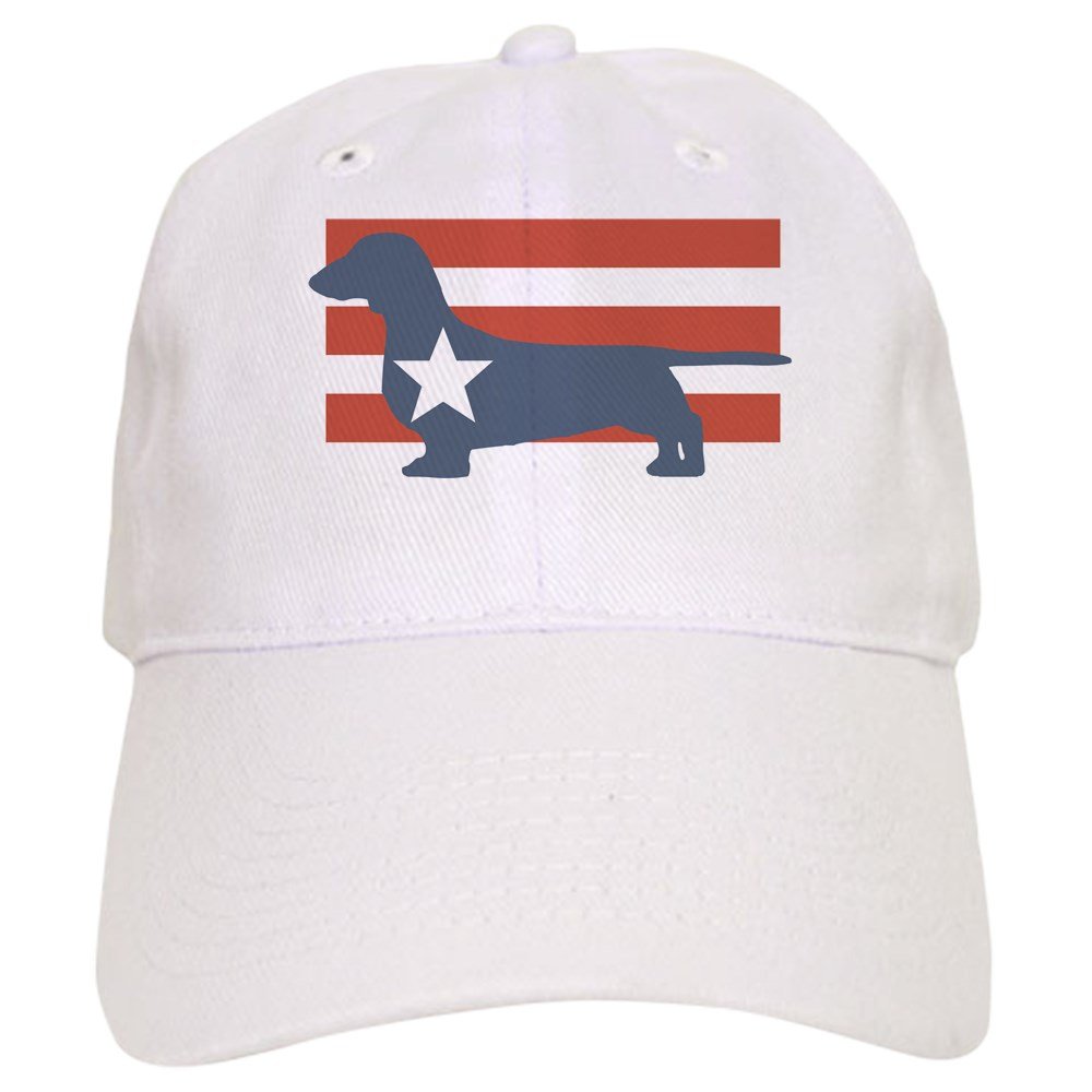 Patriotic Dachshund Baseball Cap - Adjustable for Outdoor Activities