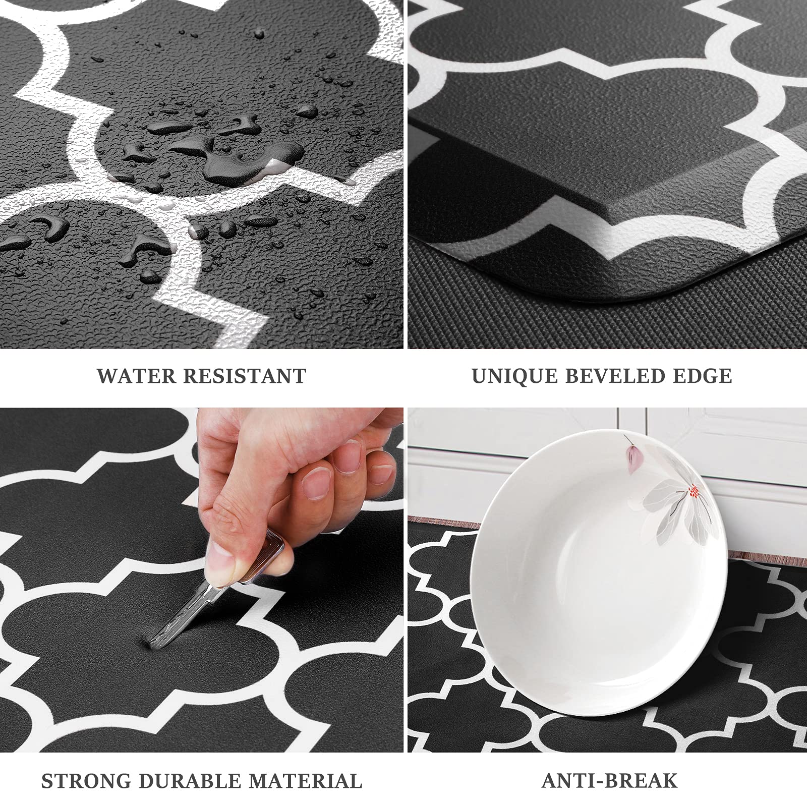 WISELIFE Anti-Fatigue Kitchen Mat - 17.3