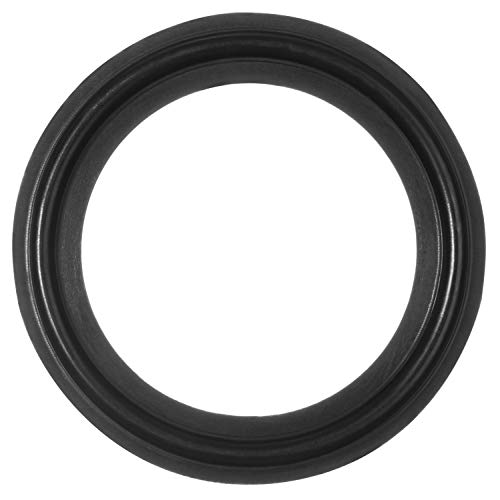 ZCLN-SG-V-1/2 Black Viton Sanitary Gaskets - FDA & 3A Certified - 0.38