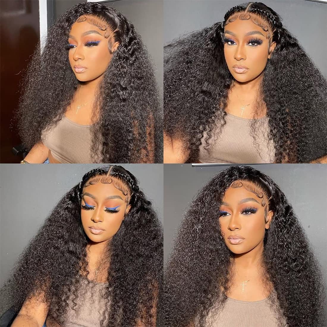 30 Inch Brazilian Virgin Human Hair Wig - 13x4 Lace Front Deep Wave Wig with Baby Hair & 180% Density for Black Women | Perfect for Daily Wear, Special Occasions & Protective Styling