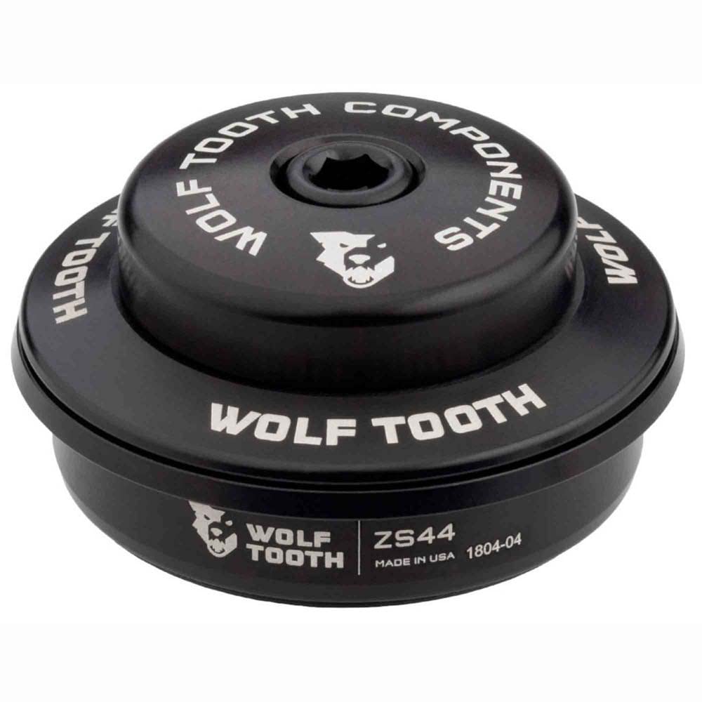 Wolf Tooth Premium Zero Stack (ZS) Headset - Lightweight & Durable MTB Headset for Smooth Steering - Perfect for Mountain Biking, Trail Riding & Off-Road Adventures