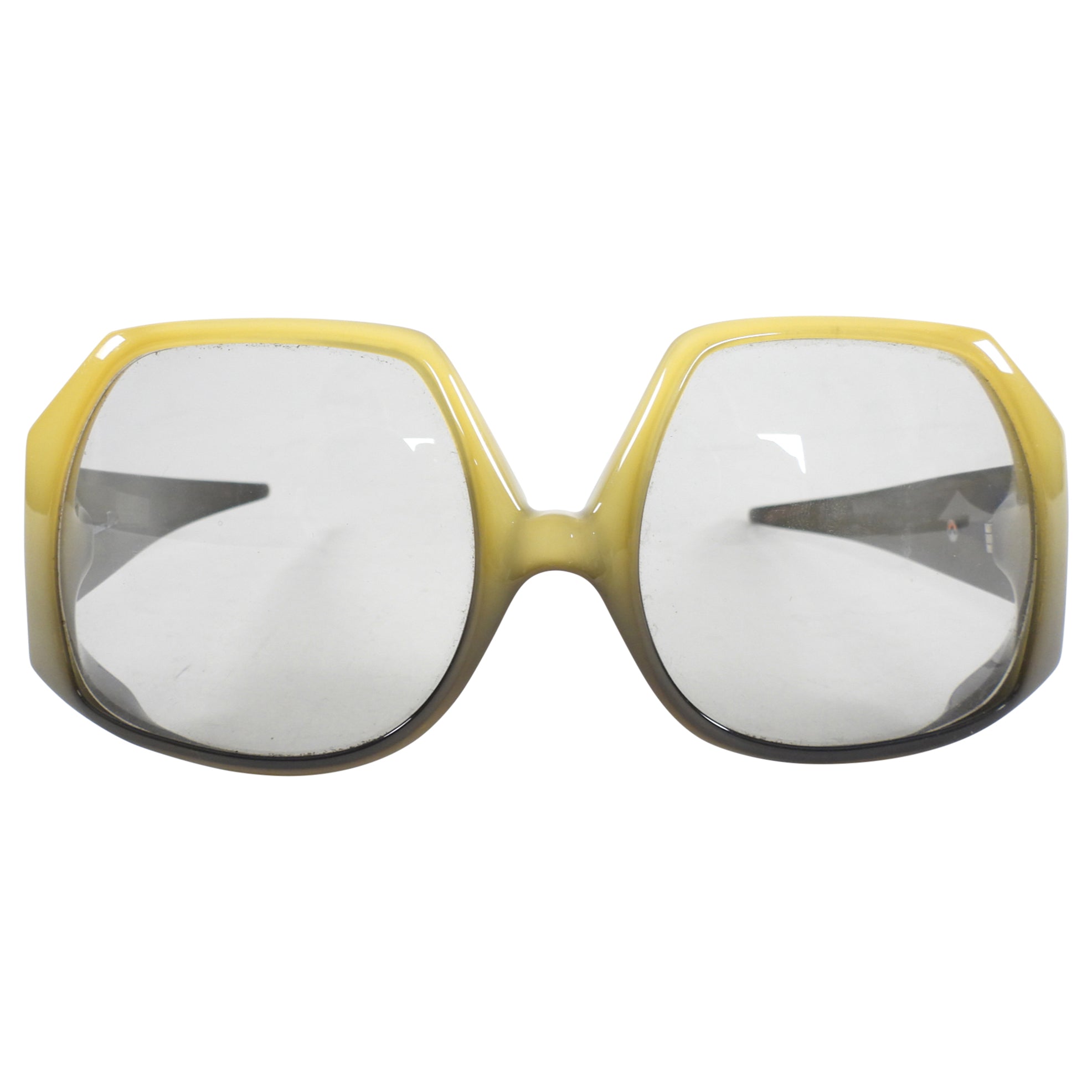 Vintage Christian Dior Oversized Sunglasses from 1970s - Retro Fashion Accessory for Women, Perfect for Beach, Summer & Outdoor Activities