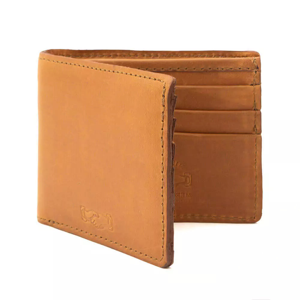 Premium Genuine Leather Bifold Wallet for Men - RFID Blocking, Slim Design, Multiple Card Slots - Perfect for Everyday Use, Travel & Business