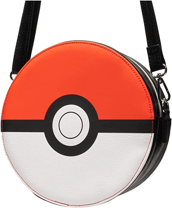 Loungefly Pokemon Poke Ball Crossbody Purse - Cute Mini Backpack for Women & Girls | Perfect for Cosplay, Conventions, and Everyday Use
